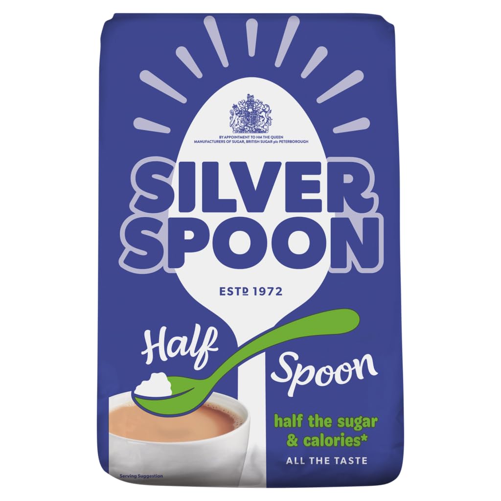 Silver Spoon White Granulated Sugar - Half Calories, Twice the Sweetness | 1kg 1