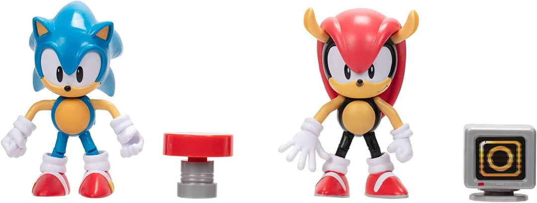 Sonic The Hedgehog - Classic Sonic and Amy 4-Inch Action Figures (2023)