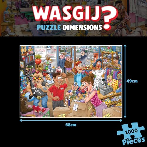 Wasgij Mystery 29 - Donation Debacle 1000 Piece Jigsaw Puzzle 7