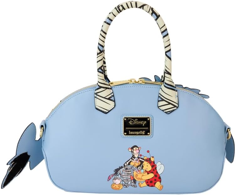 Loungefly Disney Winnie the Pooh Mummy Eeyore Glow Crossbody Bag (WDTB3065)