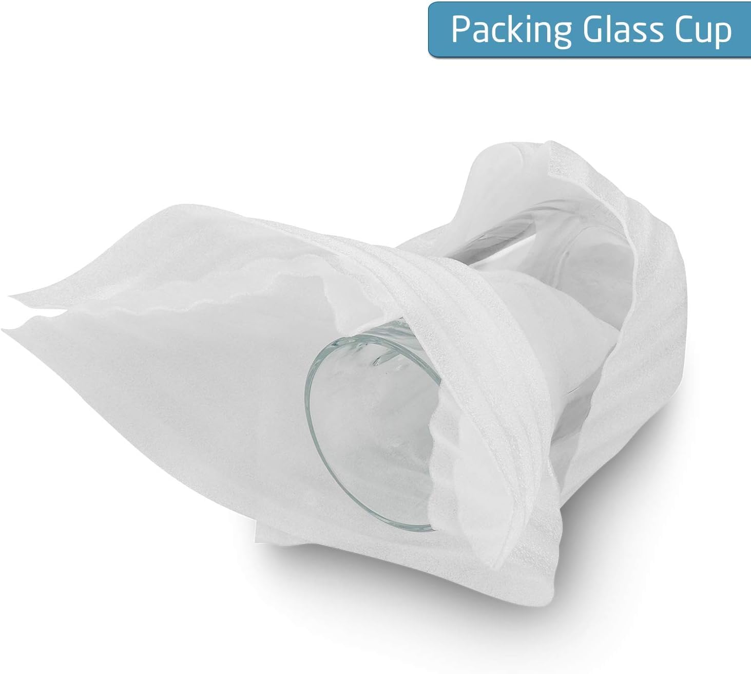 ASelected Cushion Foam Sheets - 50 Count Pre-Cut Wrap Protection | 12' x 12' | White 5