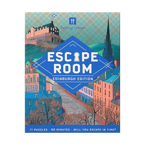 Talking Tables Escape Room Game Night - Edinburgh Edition, Crack the Case Puzzle for Ages 14+ 9