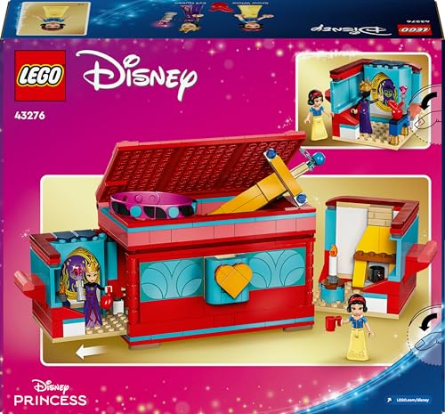 LEGO ǀ Disney Snow White’s Jewellery Box Building Set - 358-Piece Playset with Mini Dolls for Ages 6+ 22