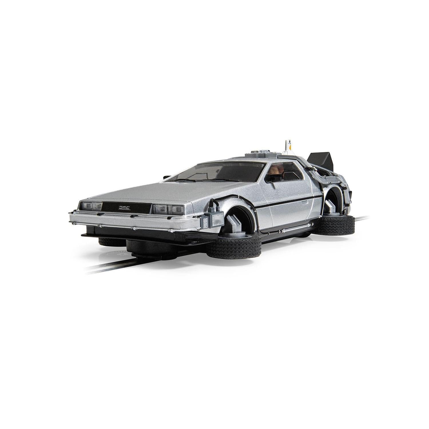 Scalextric C4541 Back To The Future 2 Flying Time Machine Slot Car | 1:32 Scale | Magnatraction