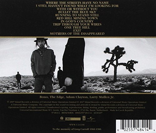 U2 - The Joshua Tree Audio CD 4