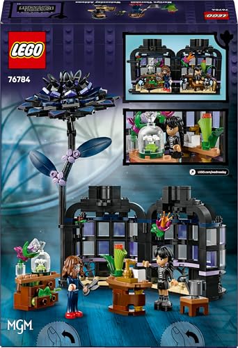 LEGO Wednesday Black Dahlia Flower Toy - Buildable Play and Display Set for 9+ 19