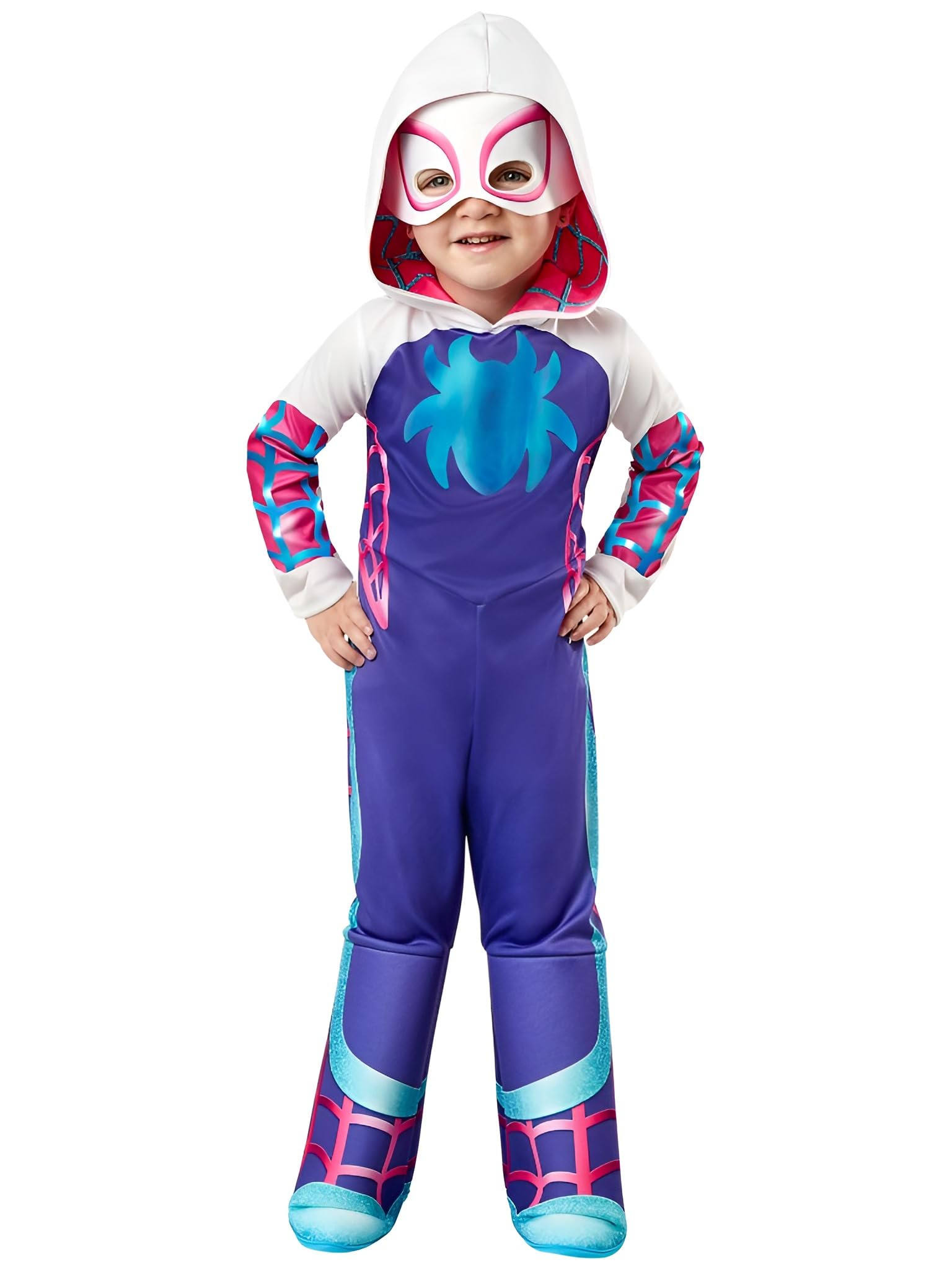 Rubies Official Marvel Spidey and his Amazing Friends Ghost Spider Deluxe T 1