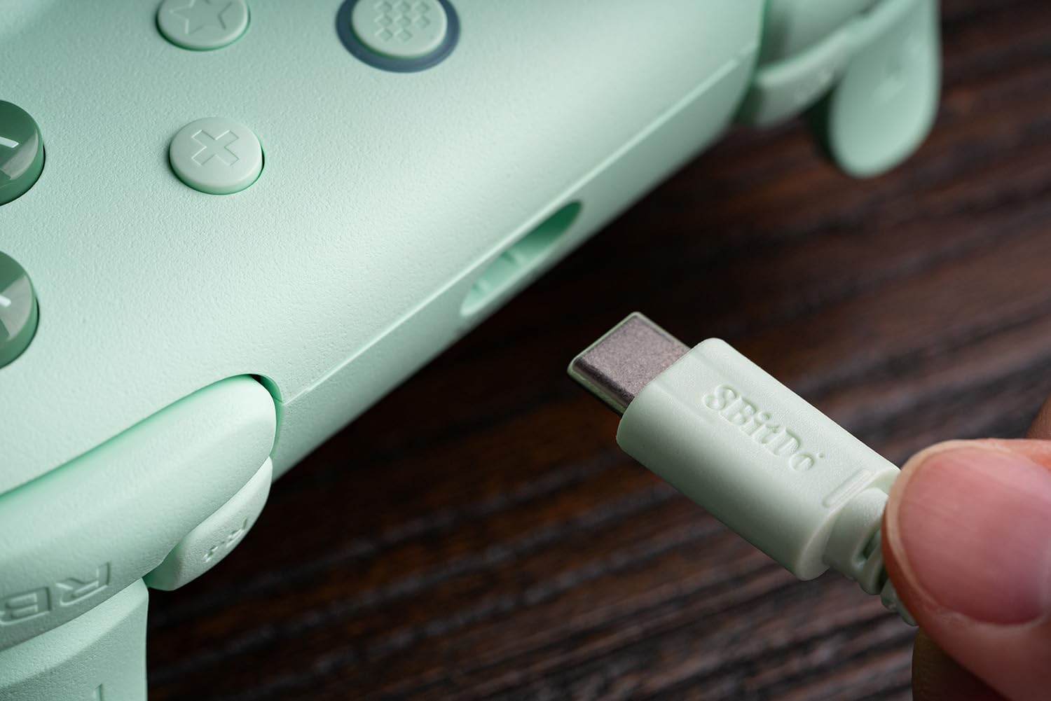 8Bitdo Ultimate 2C Wired Gamepad Controller for Windows PC and Android | 1000Hz Polling Rate | Green 4