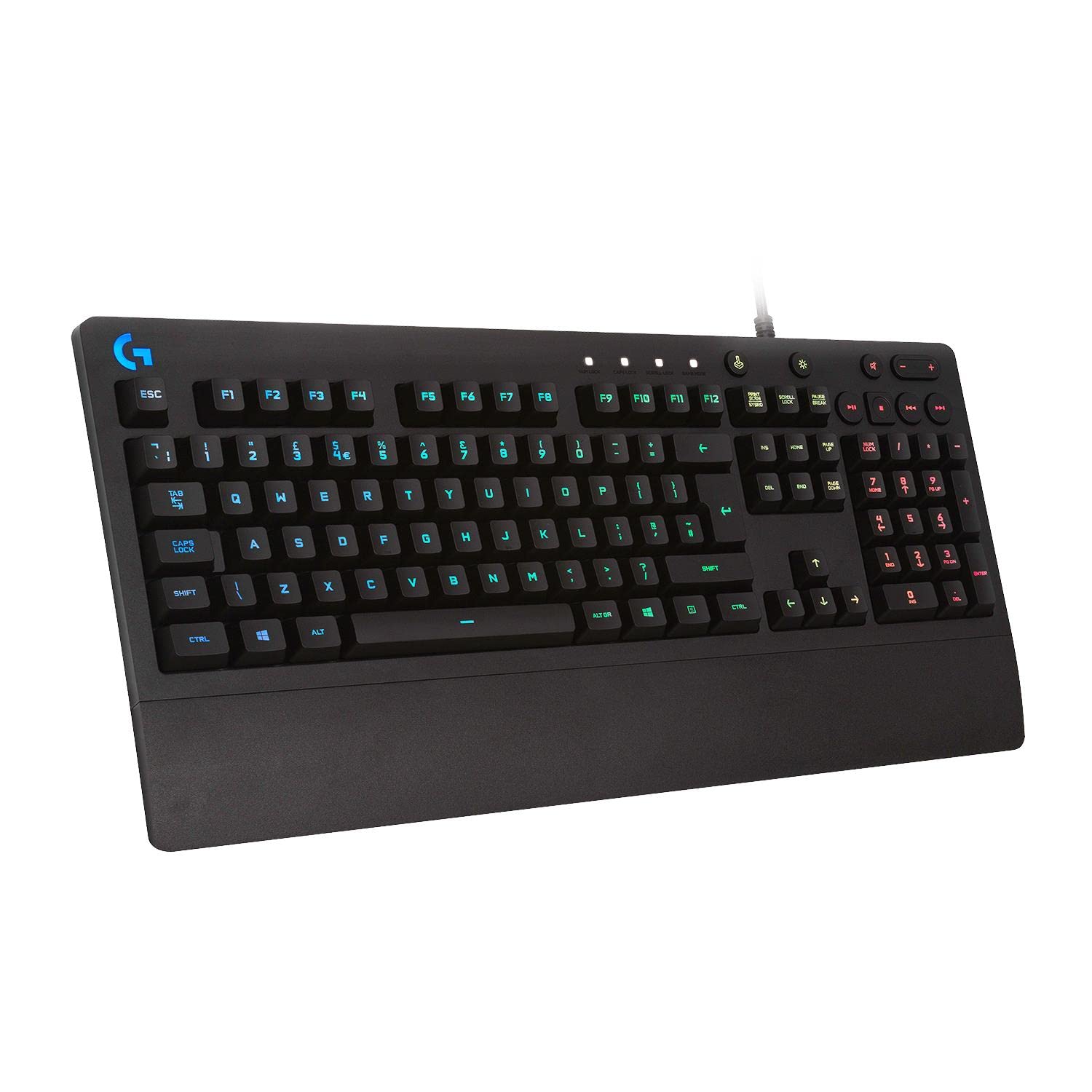 Logitech G213 Prodigy Gaming Keyboard - Black USB QWERTY US Layout for PC/Mac 8