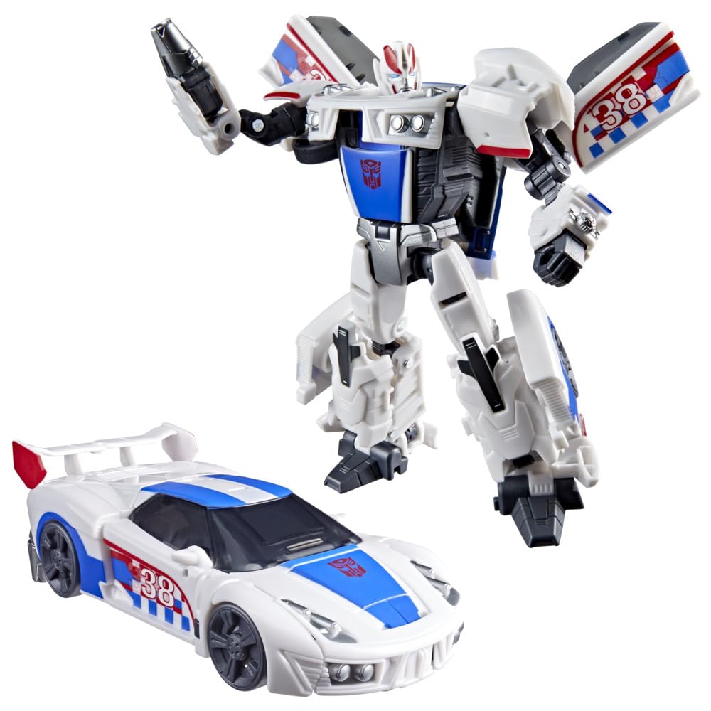 Transformers Age of the Primes Smokescreen Deluxe Class Action Figure | 13-cm | 20 Steps 1