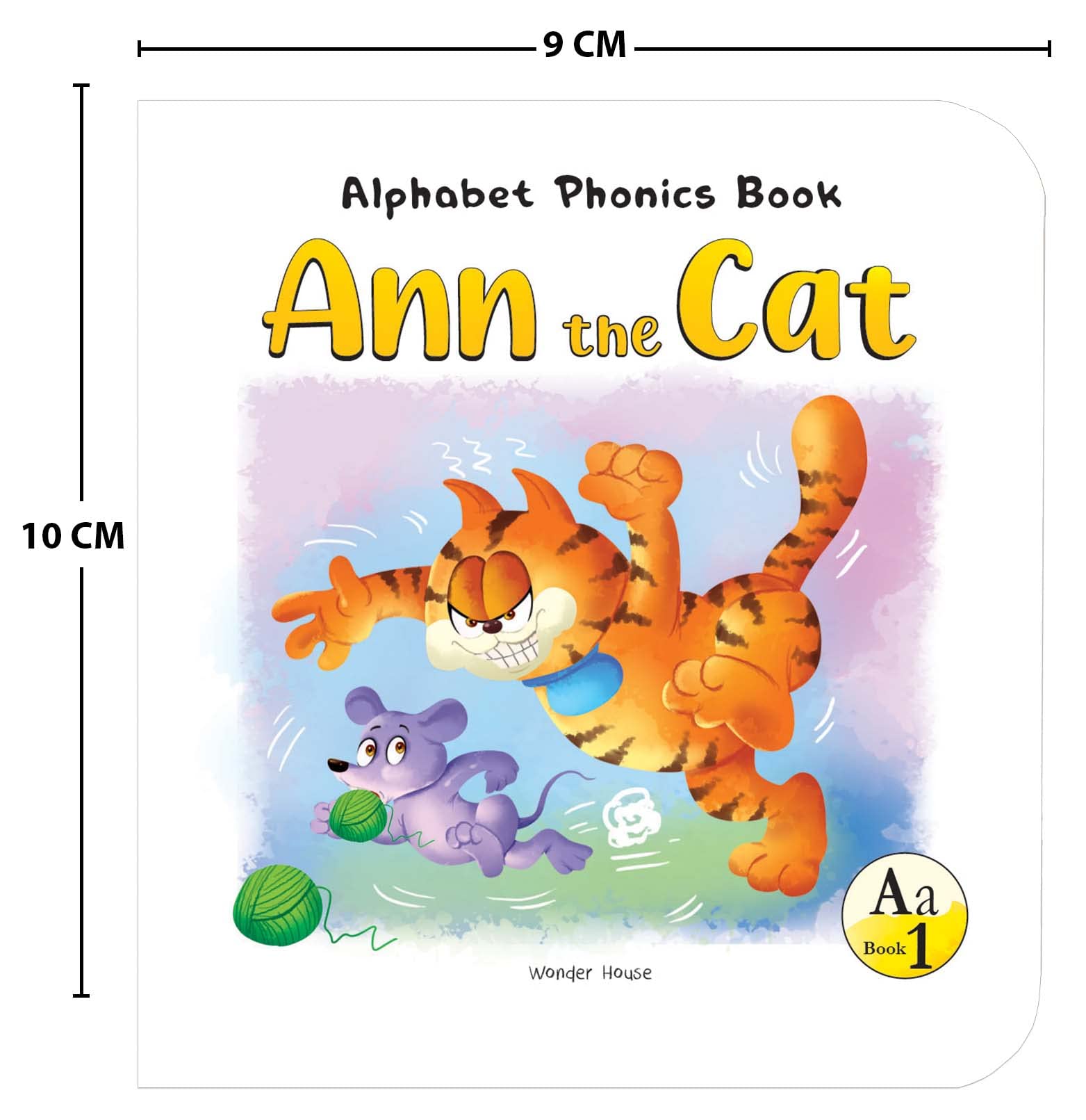 Wonder House Alphabet Phonics Reading Library for Children Boxset of 26 Board Books