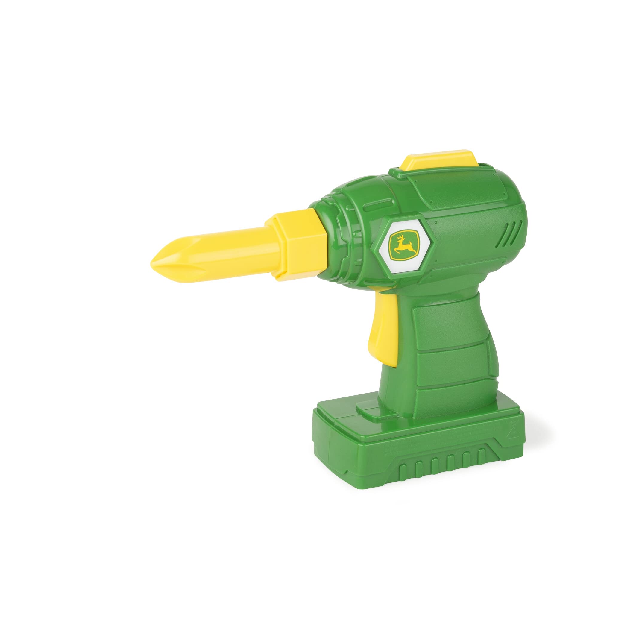 BUILD-A-BUDDY John Deere Build A Johnny Tractor - 16 Piece Building Toy | Motorised Drill | Ages 18 Months+ 6