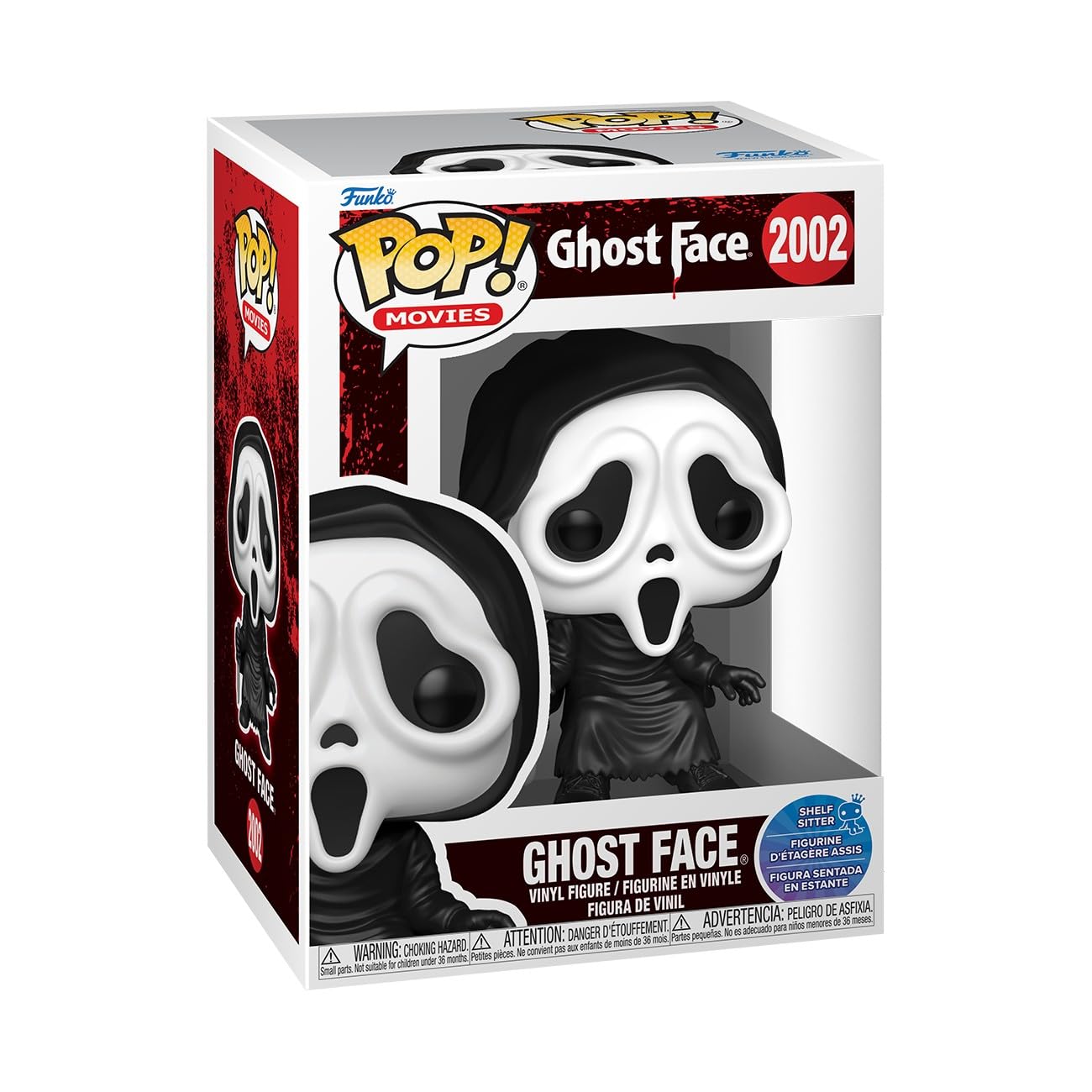 Funko POP! Movies: Ghost Face - Edge Sitter Collectable Vinyl Figure | 3.75 in
