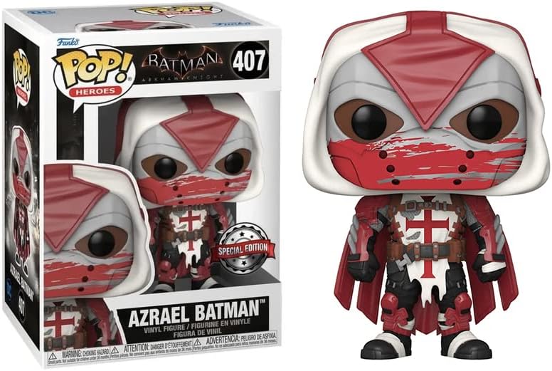 Funko Pop! DC Comics Batman: Arkham Knight - Azrael Vinyl Figure (407)