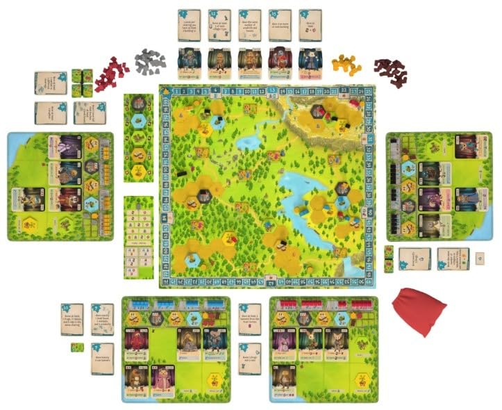 The City of Games Emberleaf Board Game | 1-5 Players | Standard Edition | Cardboard