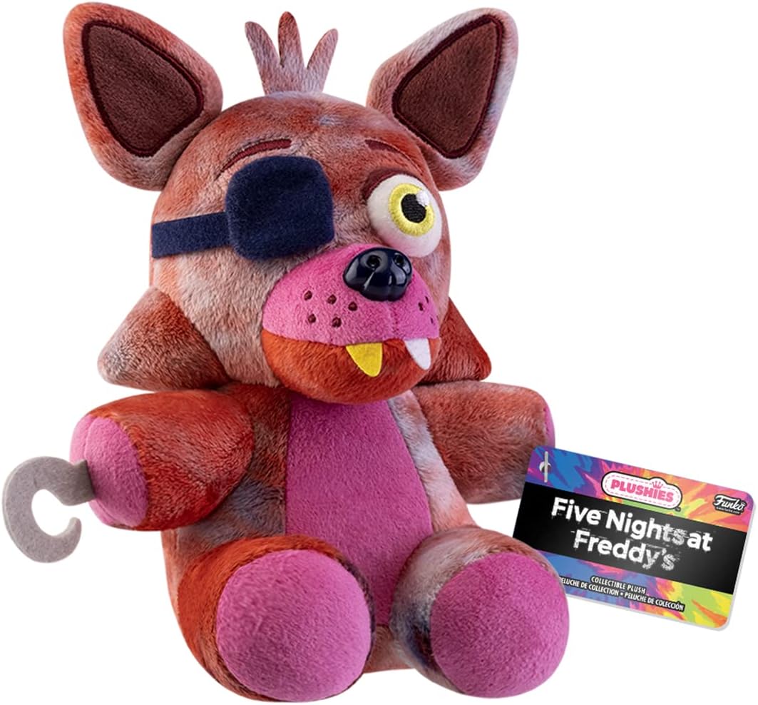 Funko Plush: Five Nights at Freddy's TieDye - Foxy - Officially Licensed Collectible Plush for Fans 3+