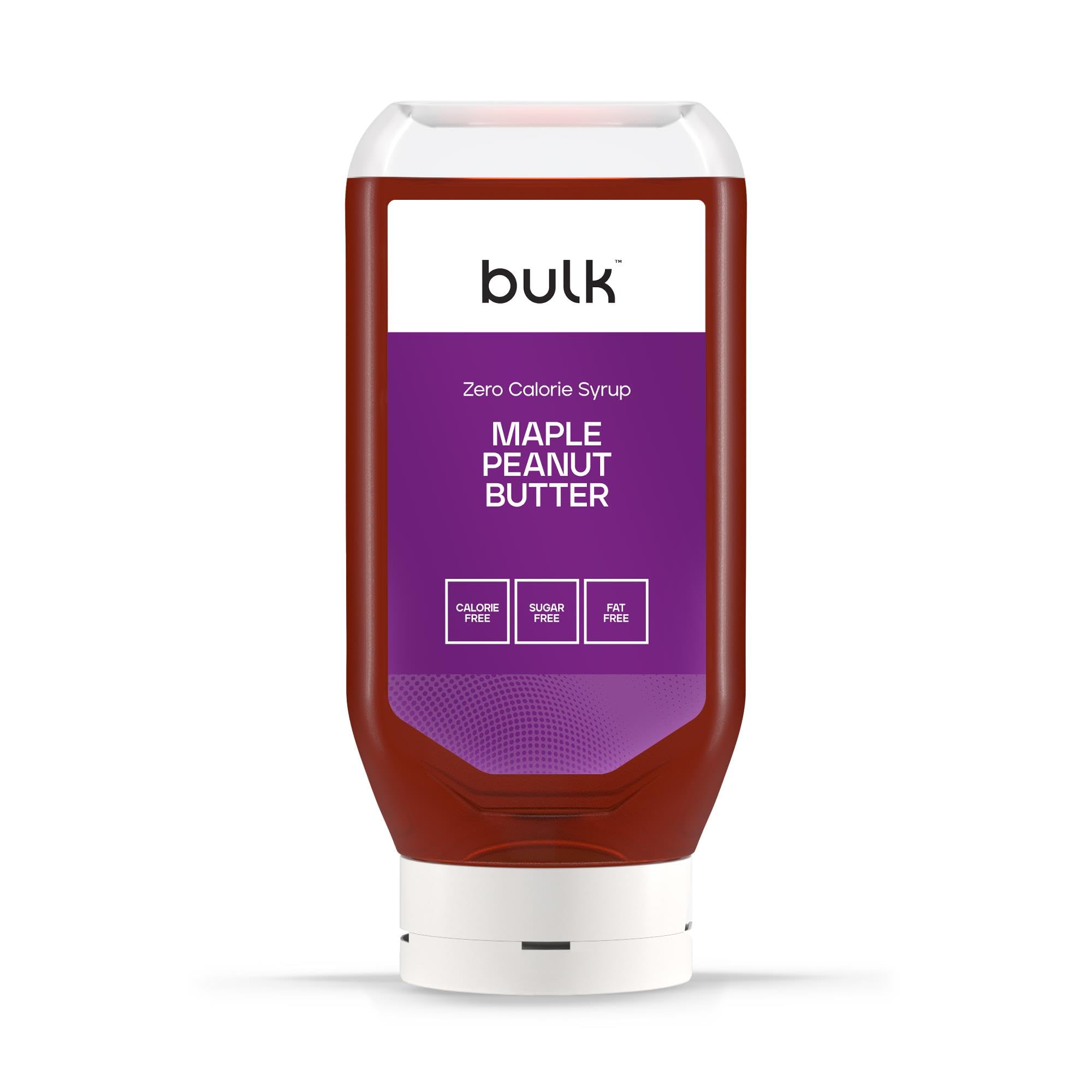 Bulk Zero Calorie Syrup - Sugar Free Maple Peanut Butter Flavour | 400 ml Bottle 1