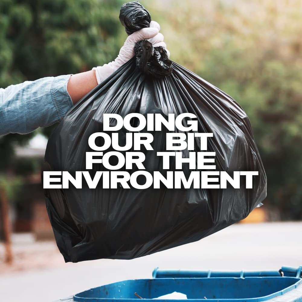 EcoBag 6 Pack Blue 30L 80 Micron Recyclable Heavy Duty Rubble Bags 10