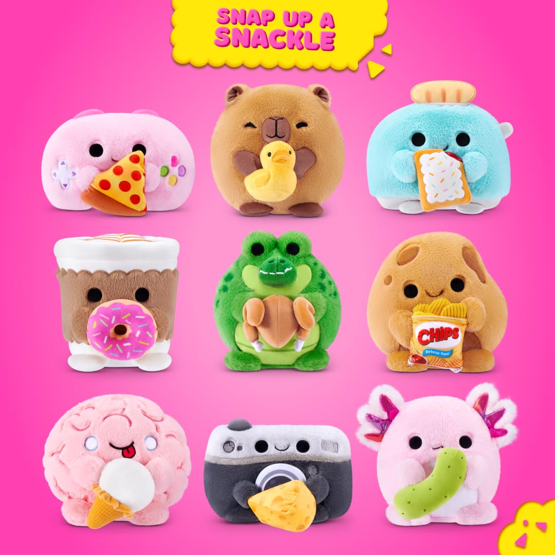Snackles Core Series 2 8-inch Plush Toy (Potato with Chips) by ZURU 2