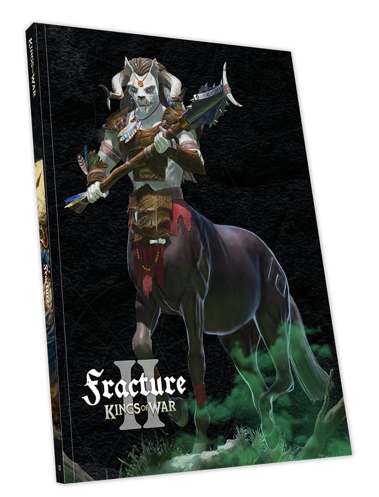 Mantic Games Kings of War: Fracture Expansion - 4 New Army Lists, New Scenarios, Rich Lore | Hardback Edition 1