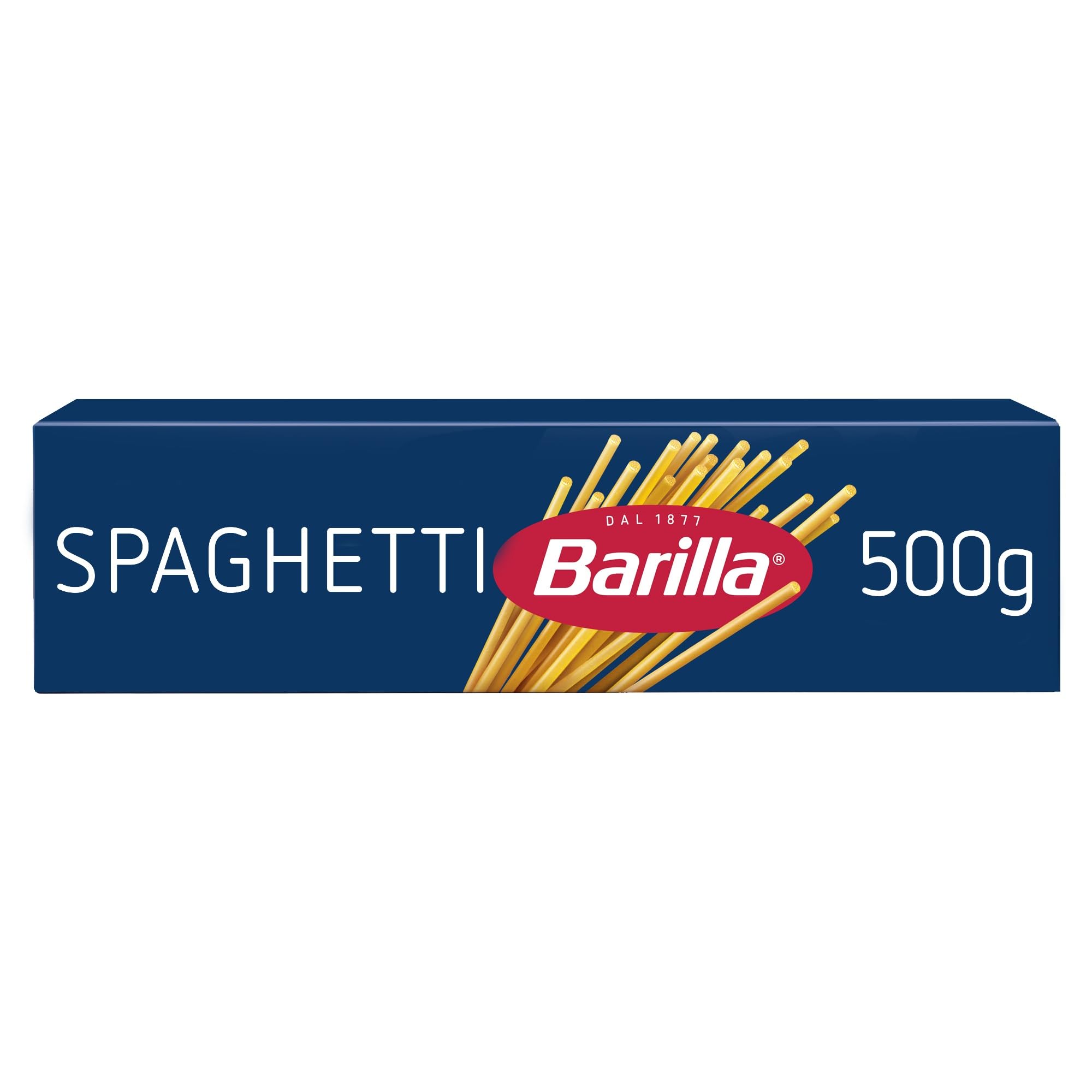 Barilla Spaghetti Pasta - Authentic Italian Quality | 100% Durum Wheat | 500g Pack