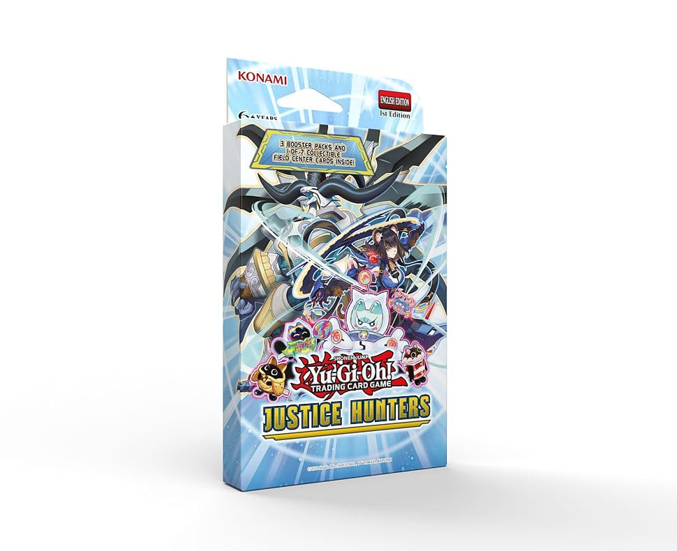 Yu-Gi-Oh! Justice Hunters Booster Pack | 60 Cards Total | English Language