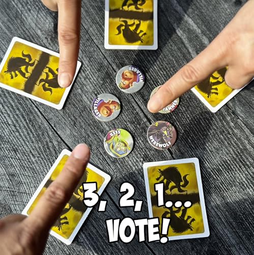Bezier Games One Night Ultimate Werewolf Board Game | Ages 8+ | 3-10 Players | 10 Min Playtime 6