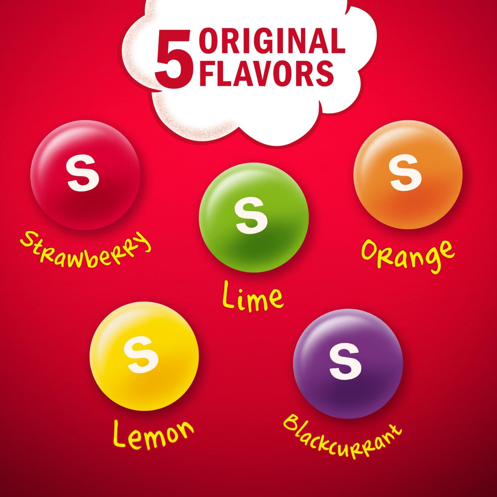 Skittles Giants Fruit Flavoured Sweets - 3x Bigger Size | 132g Bag