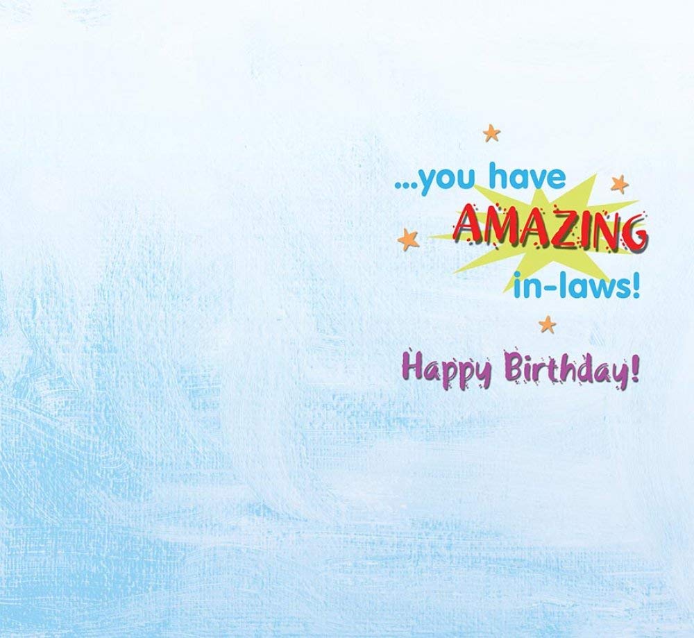 Piccadilly Greetings Humour Birthday Card Son In Law | 9 x 5 Inches | Green, Gold, Blue 2