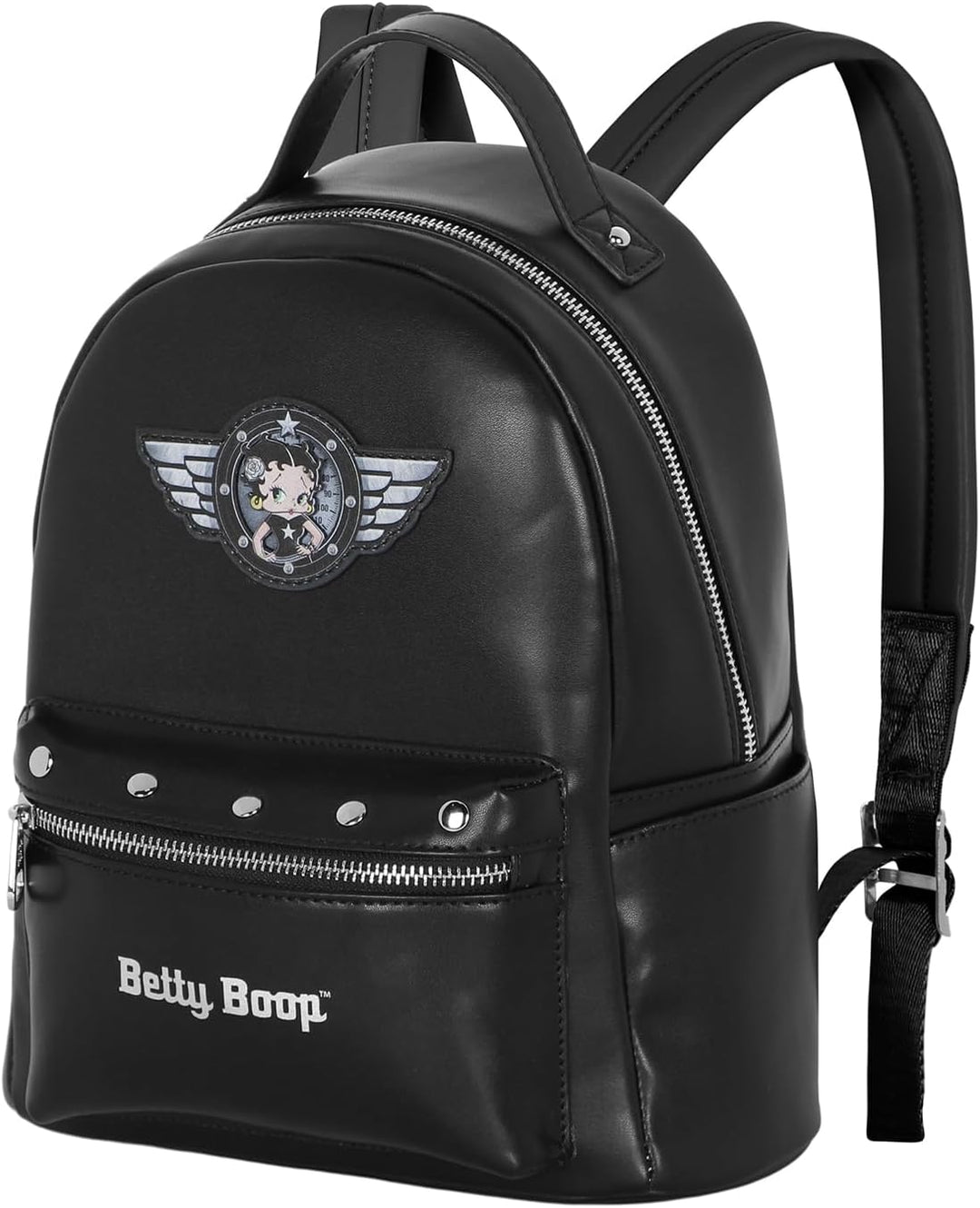 Betty Boop Motor Love-Heady Backpack, Black (07332)