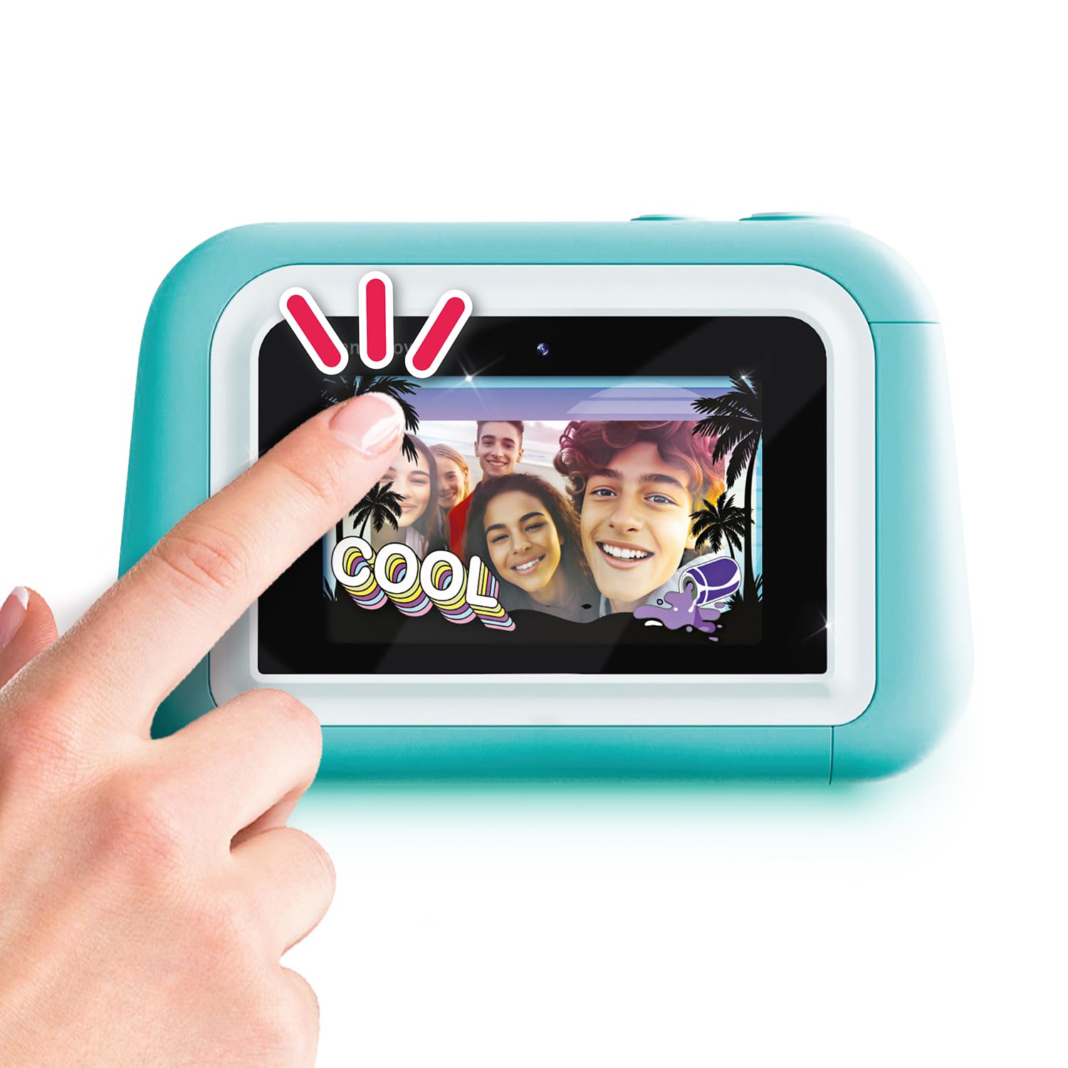 Photo Creator Instant Print Camera 2.0 - 32MP Digital Camera with 3" Touchscreen & Real Photo Prints