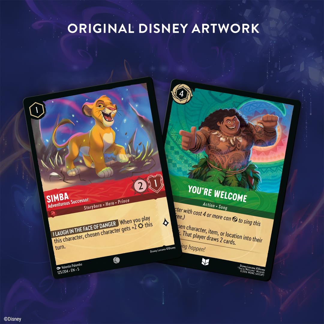 Ravensburger Disney Lorcana Shimmering Skies Illumineer’s Trove | Storage Box, 8 Booster Packs, Guide 5