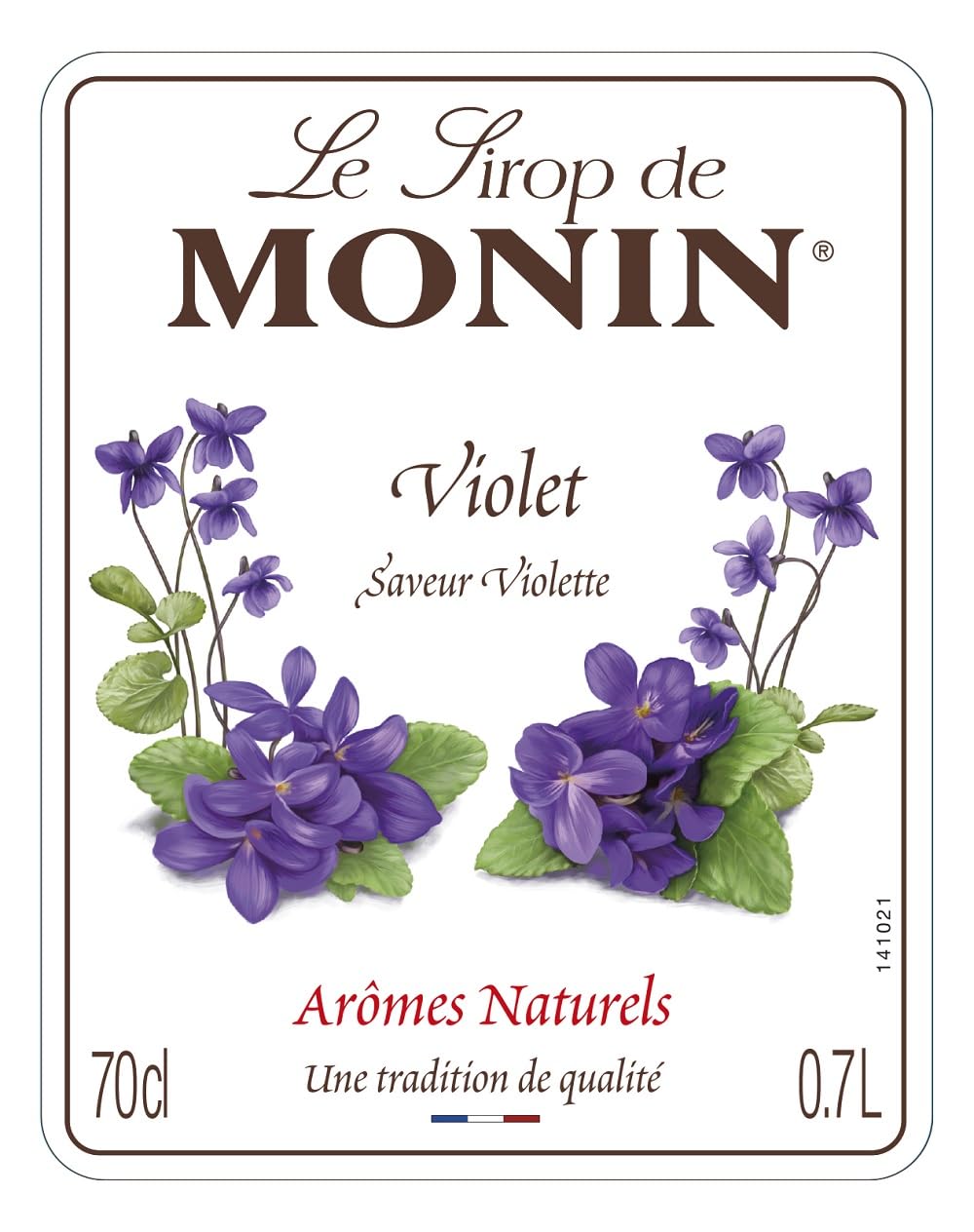 Monin Violet Syrup - Floral Aroma & Taste | 700ml 2