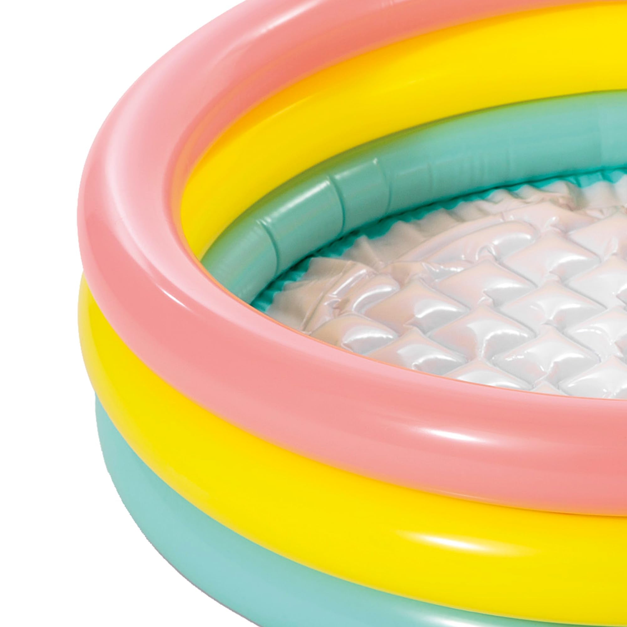 Intex Sunset Glow Baby Pool - Inflatable, Soft Floor | 34" x 10" | 18 Gallons 3