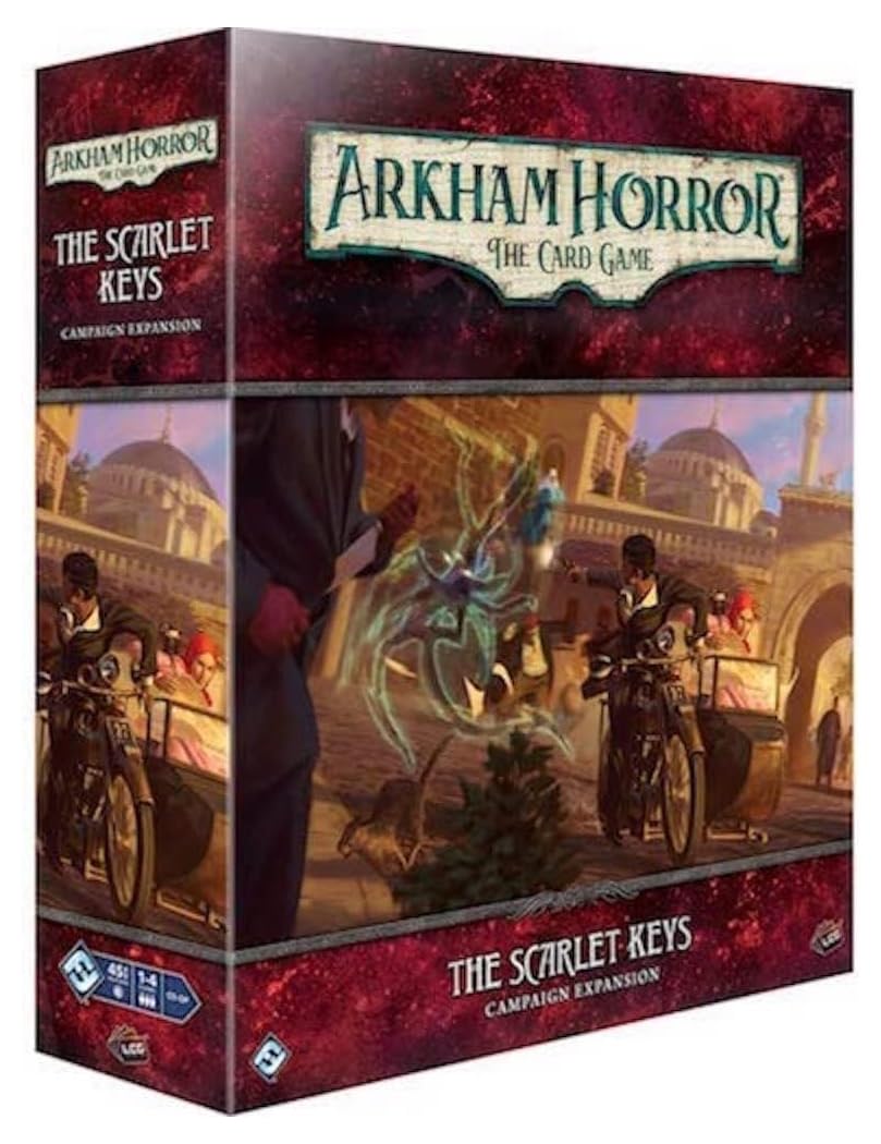Fantasy Flight Games Arkham Horror: Das Kartenspiel – Die Kampagnenerweiterung „The Scarlet Keys“