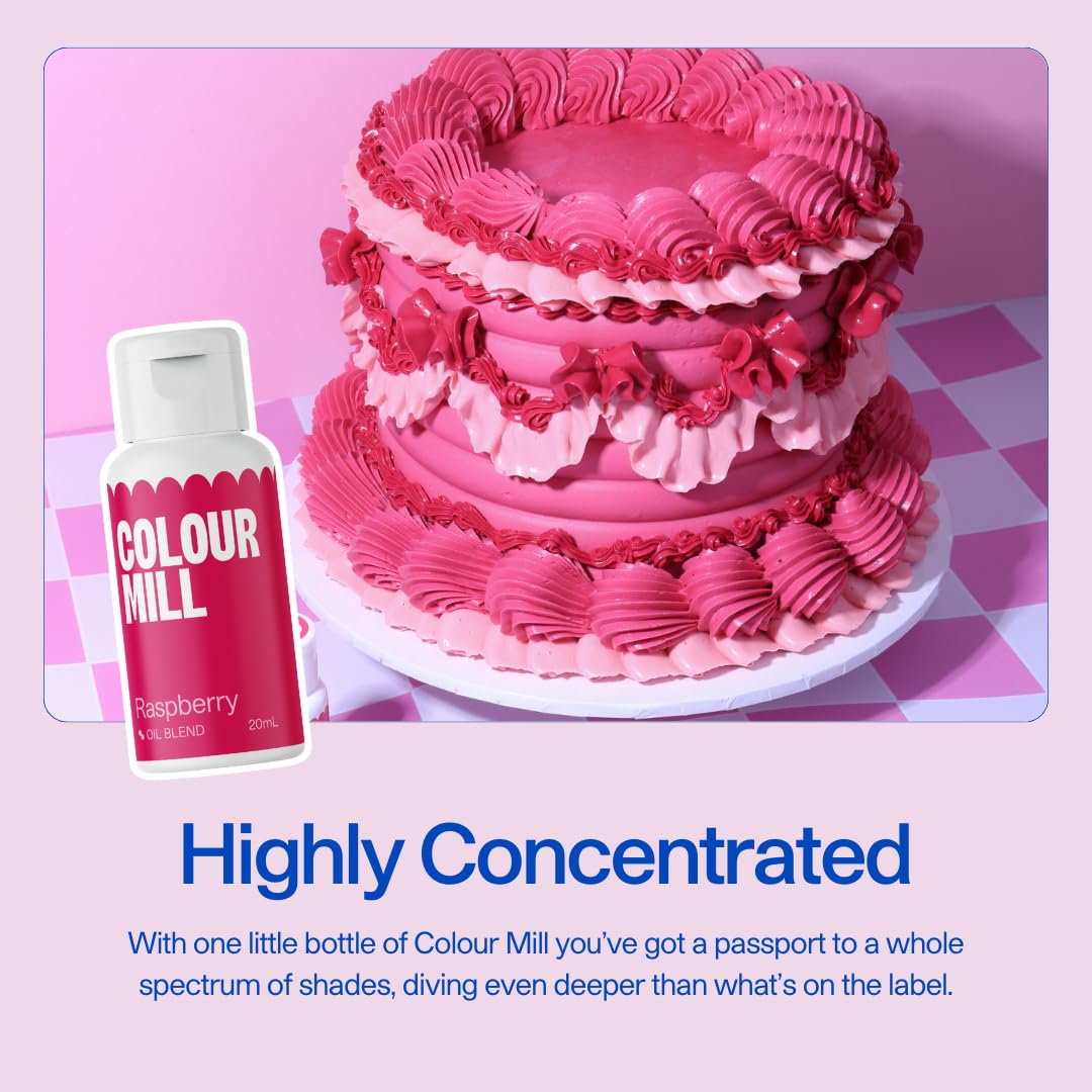 Colour Mill Oil Blend Food Colouring - Mint | Oil-Based | 20 ml 5