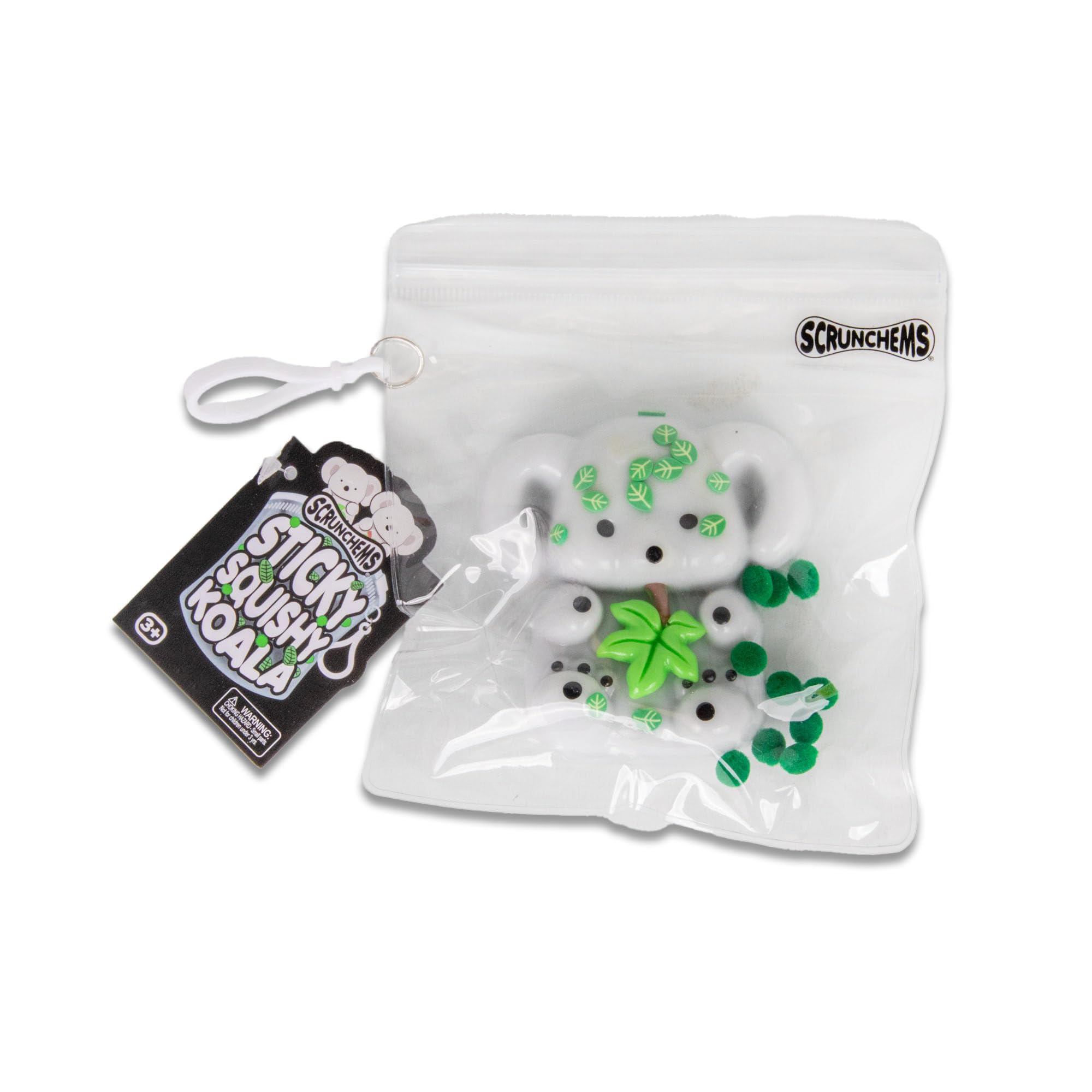 SCRUNCHEMS Squishy Koala Toy - Stress Relief, Sensory Play | Ages 3+