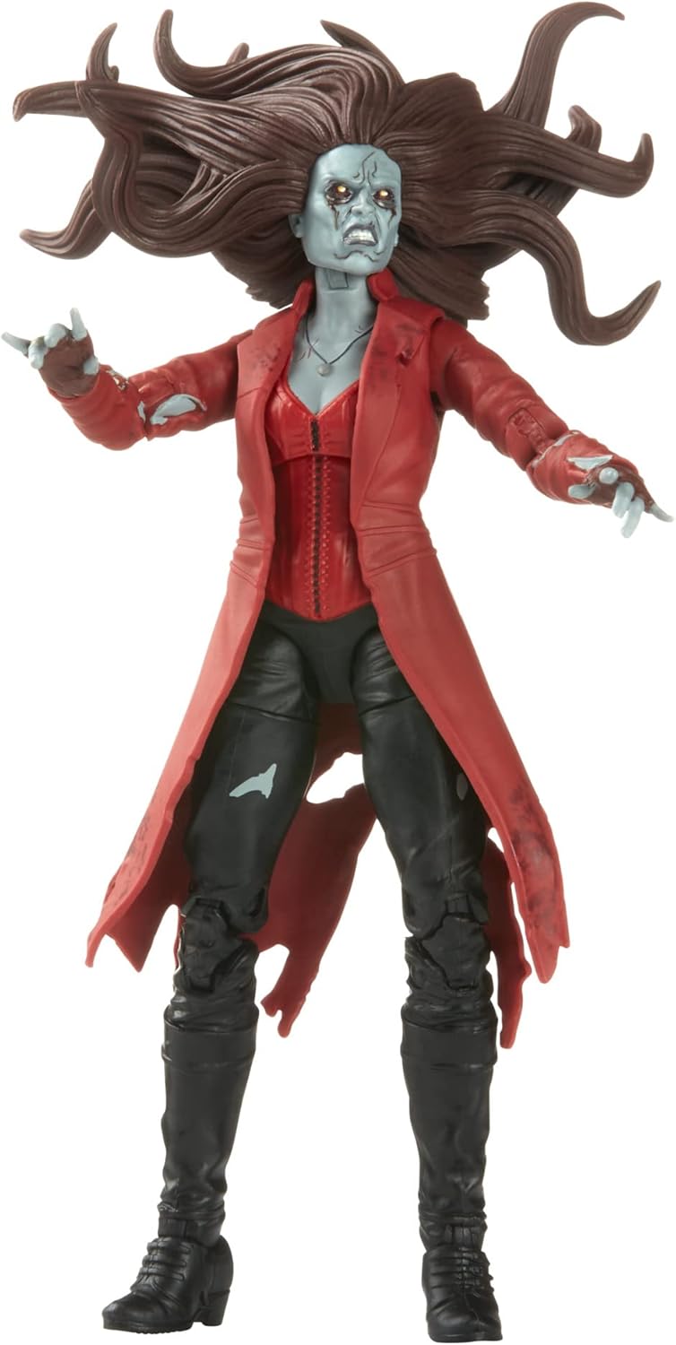 Hasbro Marvel Legends Series MCU Disney Plus - Zombie Scarlet Witch Action Figure (F3703)