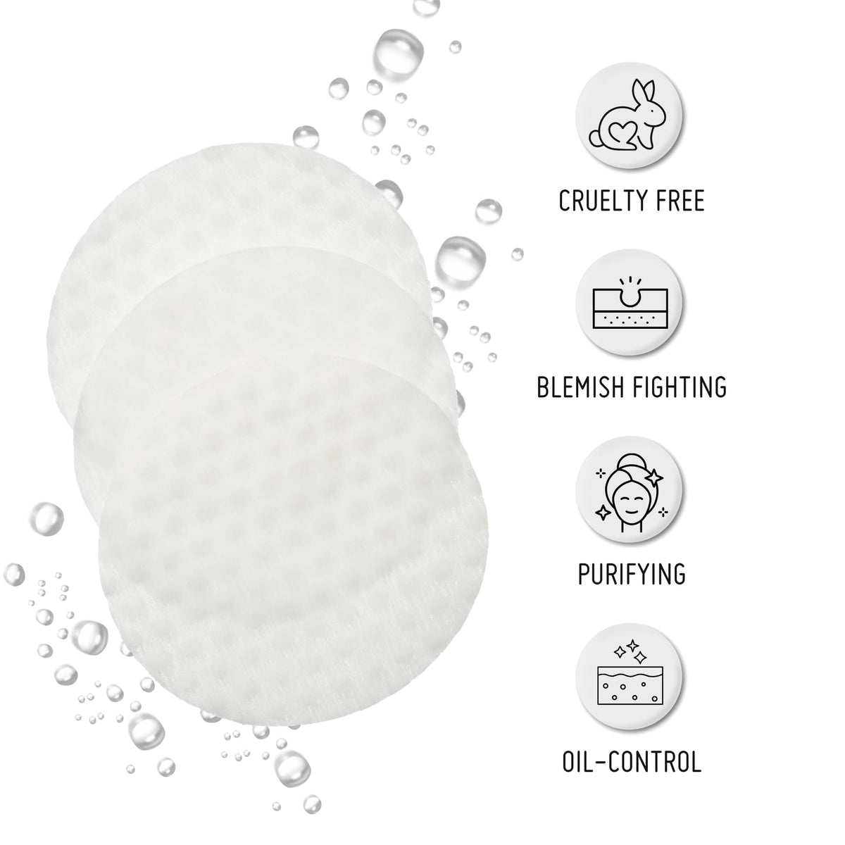 Nip+Fab Salicylic Fix Night Pads - Acne Prevention, Hydration | 60 Count