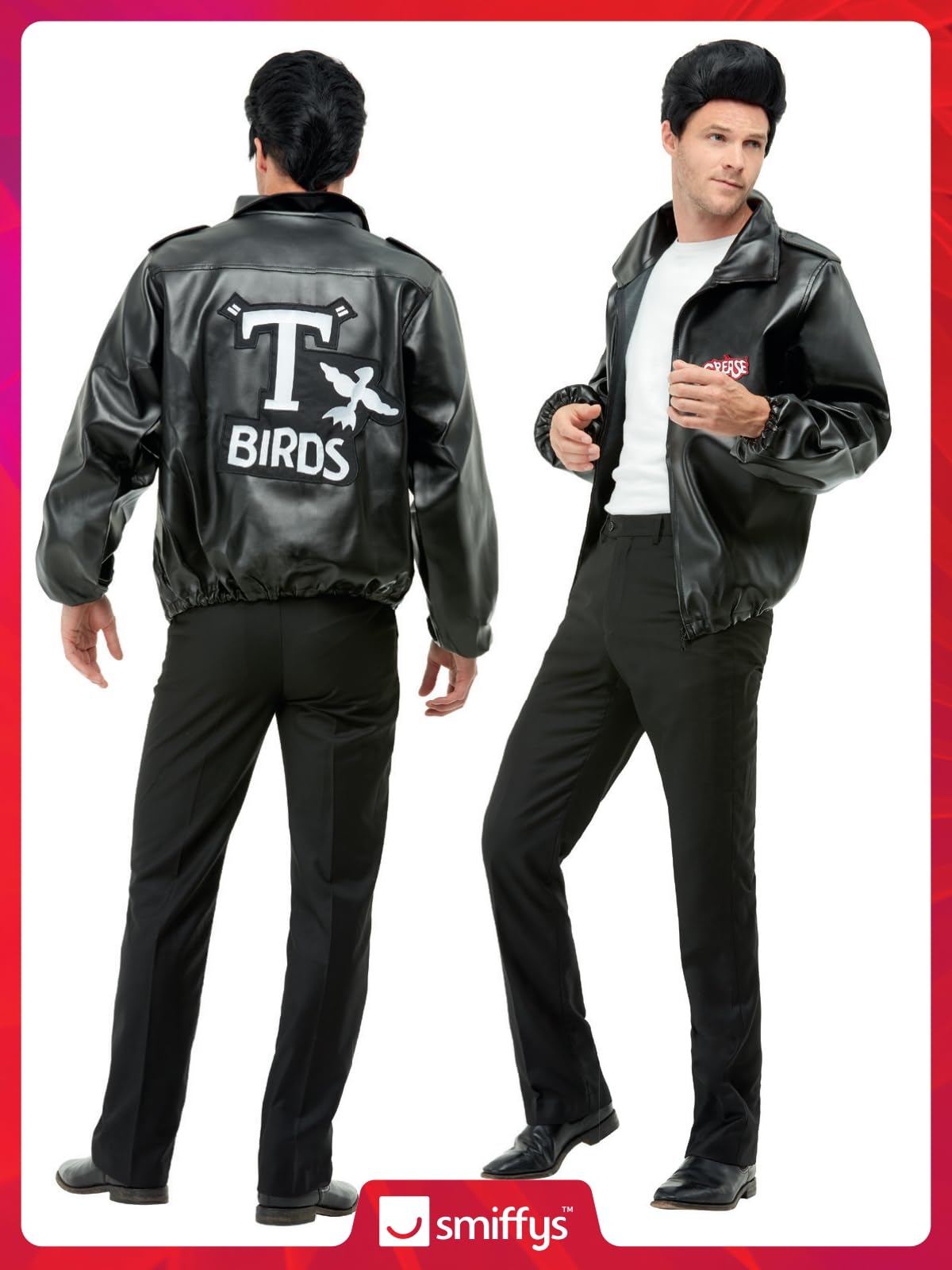 Smiffys Grease T-Birds Jacket - Adult Size L 7