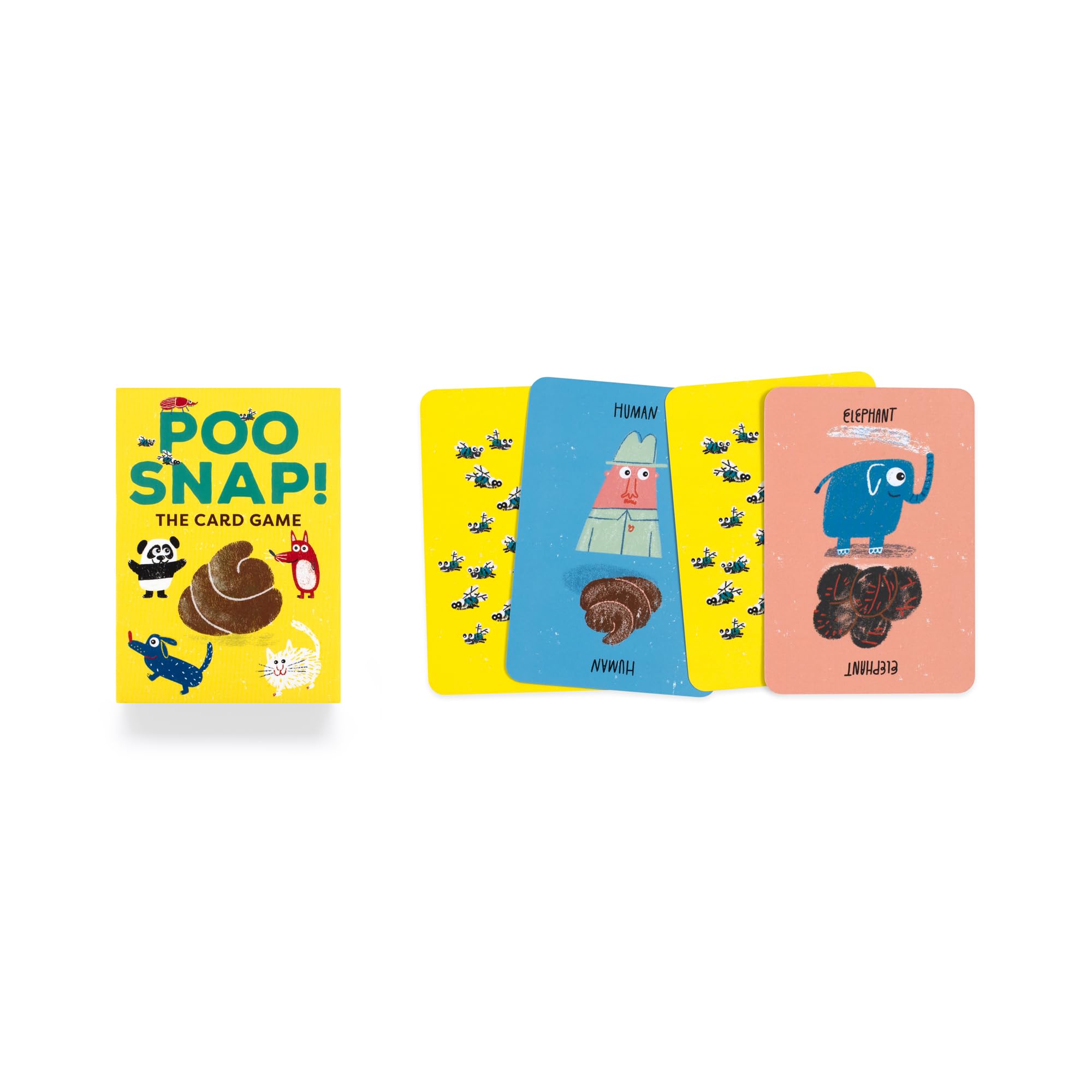 Laurence King Poo Snap! Animal Card Game - Ages 3+ | 11.5 x 8 cm Cards | English Language 5