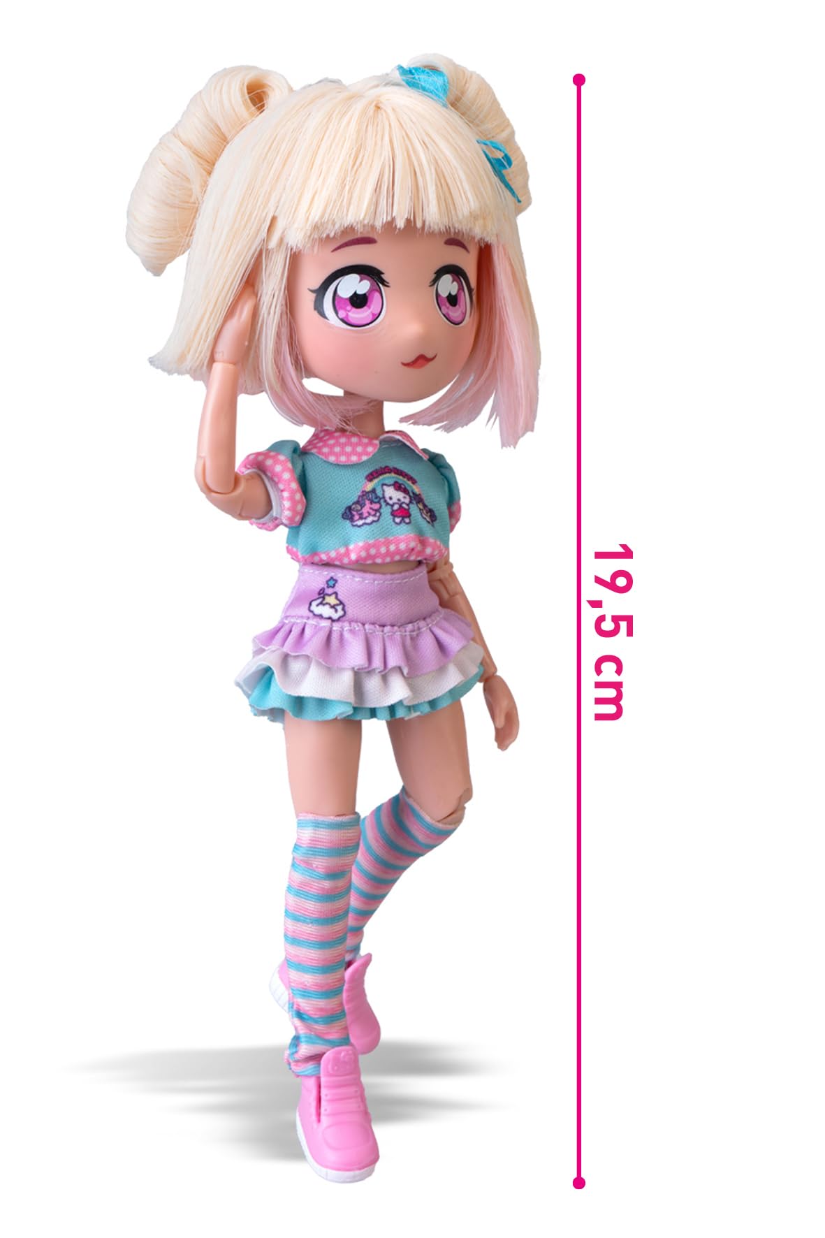 4SF Hello Kitty Manga Fashion - Candy Unicorn Japanese Fashion Doll