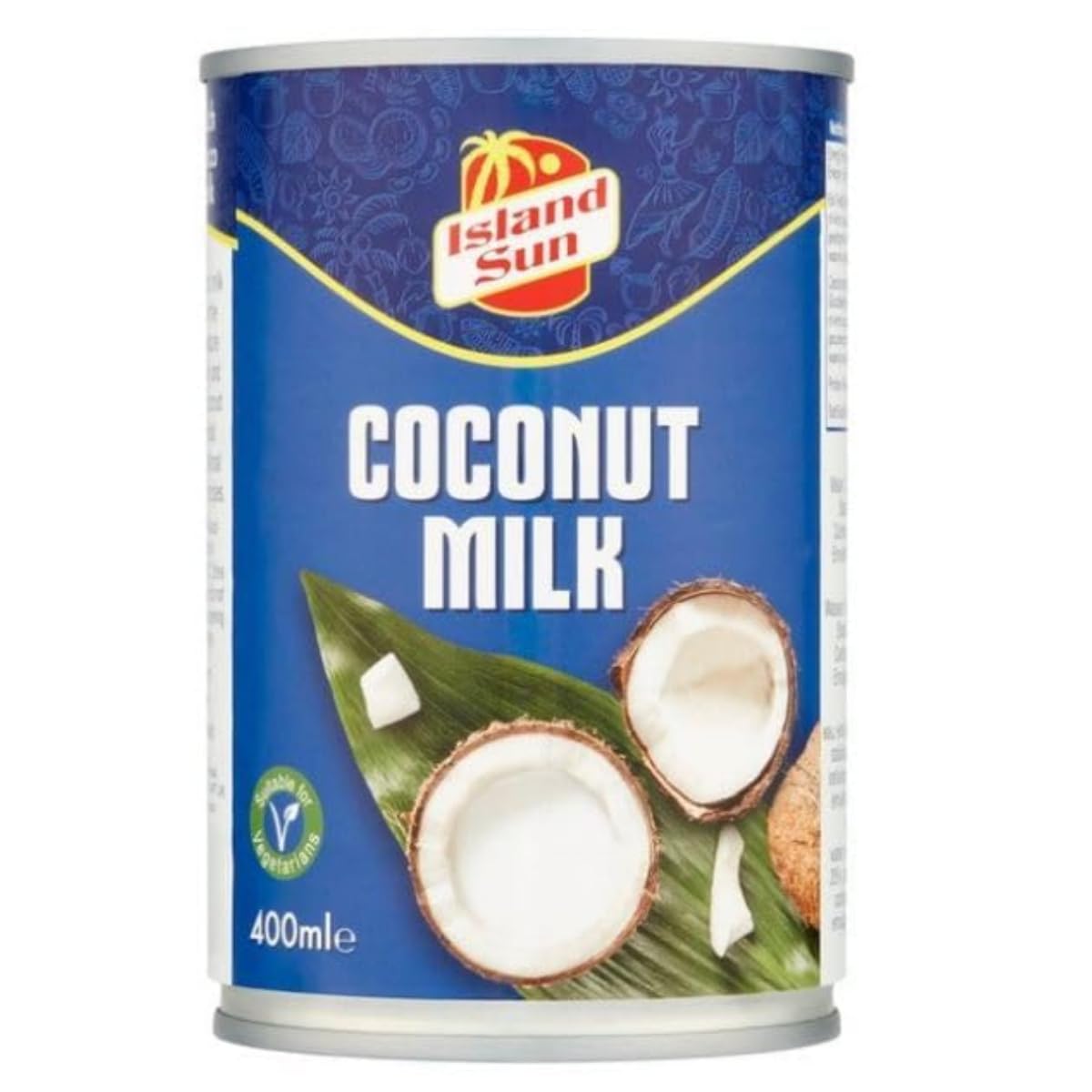 Island Sun Coconut Milk - Rich Coconut Extract (25%) | 400ml Liquid Can 1