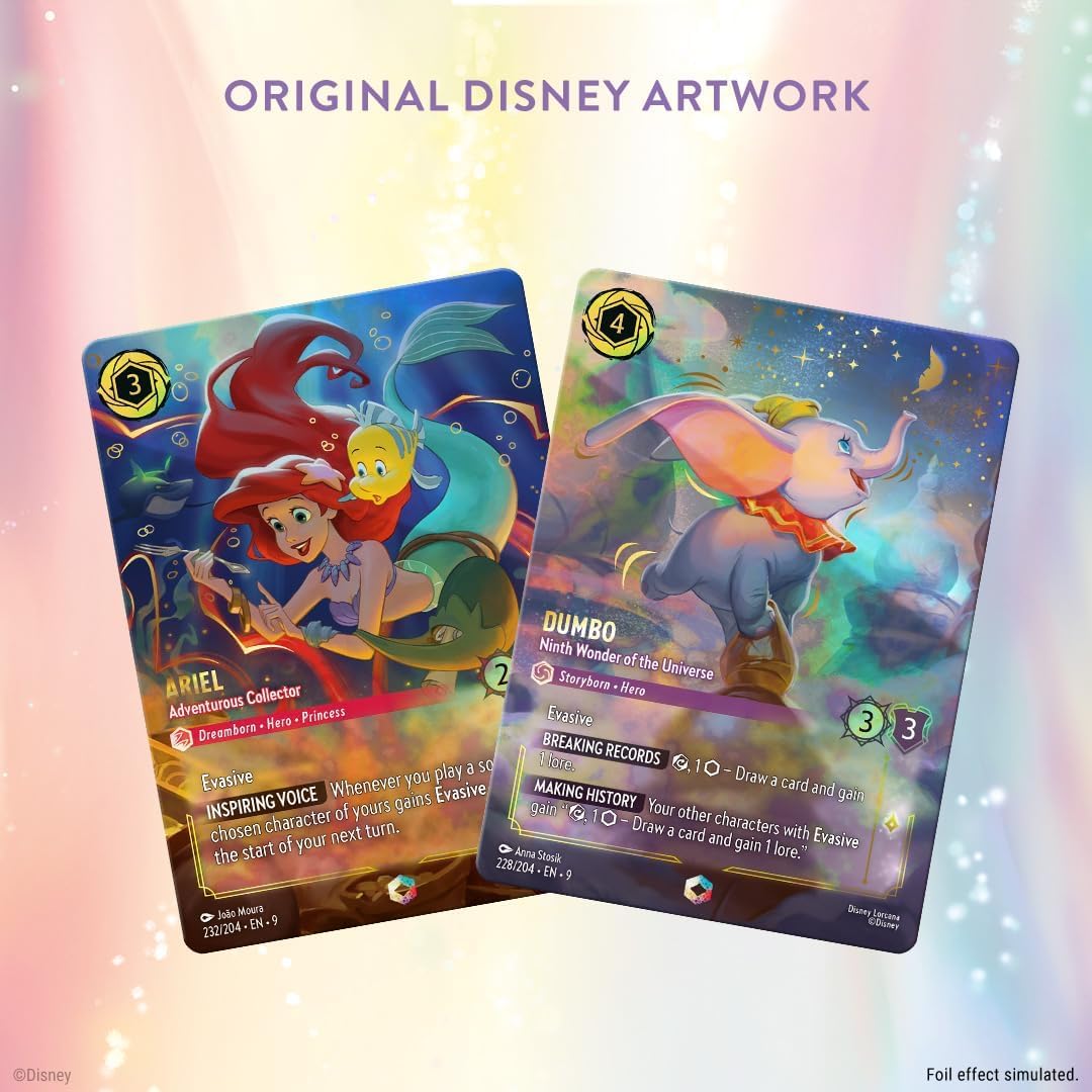 Ravensburger Disney Lorcana Trading Card Game Starter Set