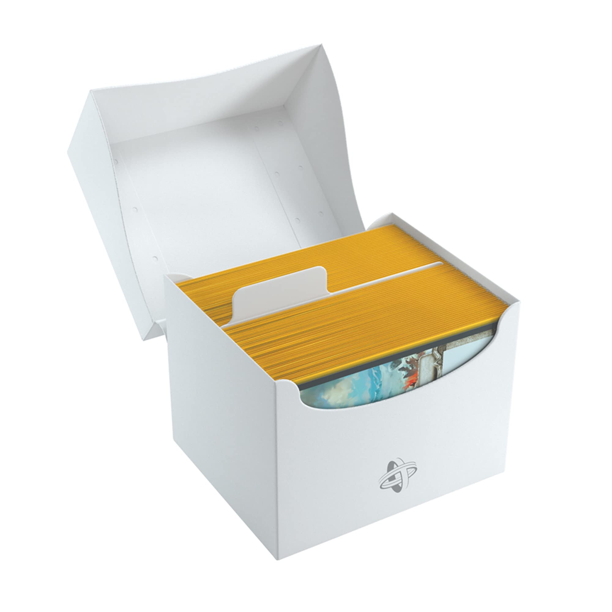 Gamegenic Side Holder 100+ XL Card Box - White | Holds 100 Double-Sleeved Cards 3