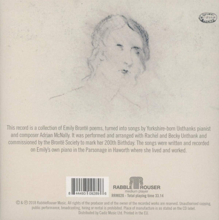 Rachel & Becky Unthank - Lines - Part Three: Emily Bronté [Audio CD] (RRM020)