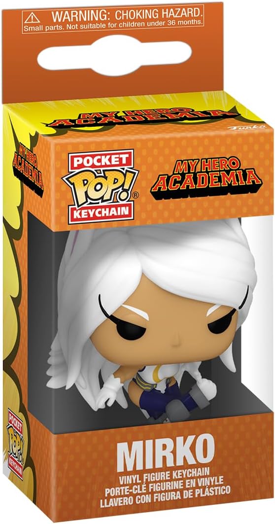 Funko Pop! Keychain My Hero Academia - Rumi Usagiyama (Mirko) Vinyl Keychain (Model Number: N/A)