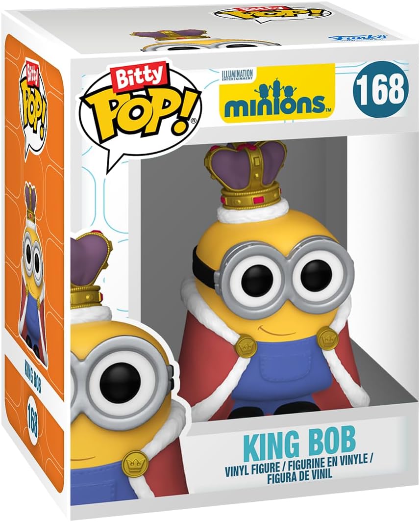 Funko Minions Bitty POP! Mystery Mini Figures 4-Pack (73037)