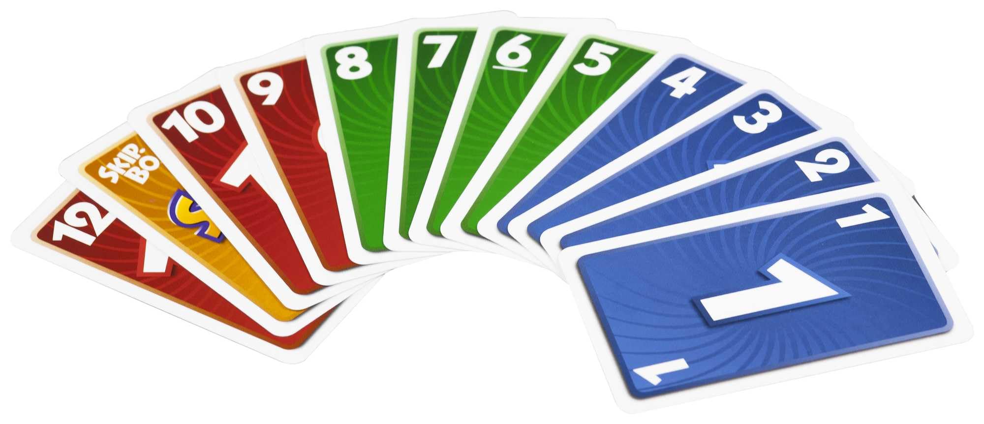 Mattel Games, SKIP-BO Card Games for ages +7, card sequencying family game from UNO creators, 52370