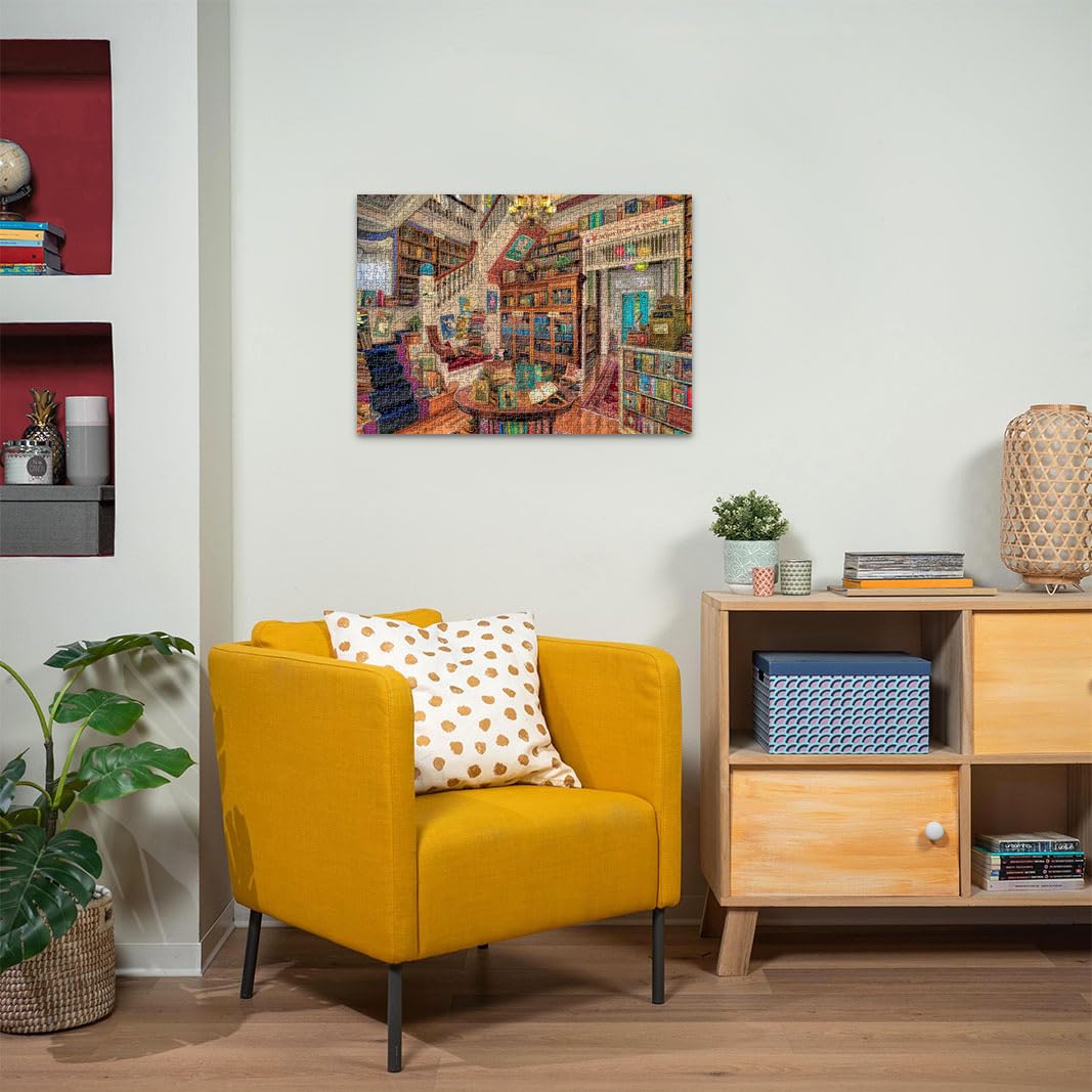 Ravensburger Fantasy Bookshop 1000 Piece Jigsaw Puzzle for Adults 6